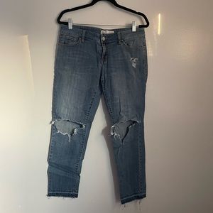 RSQ Soho Boyfriend Ripped Jeans Size 9